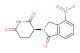 (3S)-3-(4-nitro-1-oxo-1,3-dihydro-2H-isoindol-2-yl)piperidine-2,6-dione