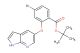 tert-butyl 2-((1H-pyrrolo[2,3-b]pyridin-5-yl)oxy)-4-bromobenzoate