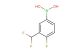 (3-(difluoromethyl)-4-fluorophenyl)boronic acid