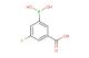 3-Borono-5-fluorobenzoic acid