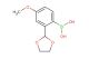(2-(1,3-dioxolan-2-yl)-4-methoxyphenyl)boronic acid