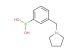 (3-(pyrrolidin-1-ylmethyl)phenyl)boronic acid