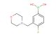 4-fluoro-3-(morpholinomethyl)phenylboronic acid