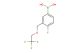 (4-fluoro-3-((2,2,2-trifluoroethoxy)methyl)phenyl)boronic acid