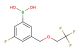 3-fluoro-5-((2,2,2-trifluoroethoxy)methyl)phenylboronic acid