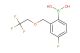 4-fluoro-2-((2,2,2-trifluoroethoxy)methyl)phenylboronic acid