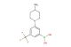 (3-(4-methylpiperidin-1-yl)-5-(trifluoromethyl)phenyl)boronic acid