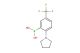 2-(pyrrolidin-1-yl)-5-(trifluoromethyl)phenylboronic acid