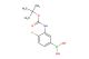 (3-((tert-butoxycarbonyl)amino)-4-fluorophenyl)boronic acid