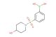 (3-((4-hydroxypiperidin-1-yl)sulfonyl)phenyl)boronic acid