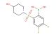 (4,5-difluoro-2-((4-hydroxypiperidin-1-yl)sulfonyl)phenyl)boronic acid