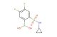 (2-(N-cyclopropylsulfamoyl)-4,5-difluorophenyl)boronic acid