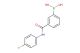 (3-((4-fluorophenyl)carbamoyl)phenyl)boronic acid