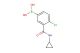(4-chloro-3-(cyclopropylcarbamoyl)phenyl)boronic acid