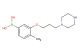 4-methyl-3-(3-(piperazin-1-yl)propoxy)phenylboronic acid