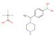 2,2,2-trifluoroacetic acid compound with (4-(1-(piperazin-1-yl)ethyl)phenyl)boronic acid (1:1)
