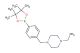 1-ethyl-4-(4-(4,4,5,5-tetramethyl-1,3,2-dioxaborolan-2-yl)benzyl)piperazine