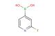2-fluoropyridine-4-boronic acid
