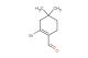 2-bromo-4,4-dimethylcyclohex-1-enecarbaldehyde
