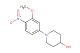 1-(3-methoxy-4-nitrophenyl)piperidin-4-ol