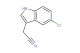 2-(5-chloro-1H-indol-3-yl)acetonitrile