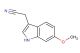 2-(6-methoxy-1H-indol-3-yl)acetonitrile