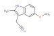 2-(5-methoxy-2-methyl-1H-indol-3-yl)acetonitrile