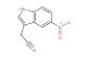 2-(5-nitro-1H-indol-3-yl)acetonitrile