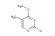 2-chloro-4-methoxy-5-methylpyrimidine