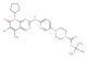tert-butyl 4-(6-((6-bromo-8-cyclopentyl-5-methyl-7-oxo-7,8-dihydropyrido[2,3-d]pyrimidin-2-yl)amino)pyridin-3-yl)piperazine-1-carboxylate