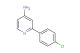 2-(4-chlorophenyl)pyridin-4-amine