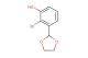 2-bromo-3-(1,3-dioxolan-2-yl)phenol