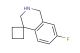 7'-fluoro-2',3'-dihydro-1'H-spiro[cyclobutane-1,4'-isoquinoline]