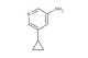5-cyclopropylpyridin-3-amine