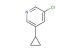 3-chloro-5-cyclopropylpyridine