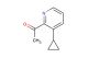 1-(3-cyclopropylpyridin-2-yl)ethanone