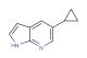5-cyclopropyl-1H-pyrrolo[2,3-b]pyridine