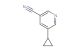5-cyclopropylnicotinonitrile