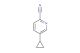 5-cyclopropylpicolinonitrile