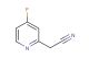 2-(4-fluoropyridin-2-yl)acetonitrile