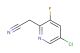 2-(5-chloro-3-fluoropyridin-2-yl)acetonitrile