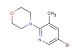 4-(5-bromo-3-methylpyridin-2-yl)morpholine