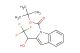 tert-butyl 2-(2,2,2-trifluoro-1-hydroxyethyl)-1H-indole-1-carboxylate