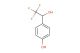 4-(2,2,2-trifluoro-1-hydroxyethyl)phenol