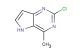 2-chloro-4-methyl-5H-pyrrolo[3,2-d]pyrimidine