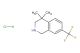 4,4-dimethyl-7-(trifluoromethyl)-1,2,3,4-tetrahydroisoquinoline hydrochloride
