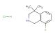 8-fluoro-4,4-dimethyl-1,2,3,4-tetrahydroisoquinoline hydrochloride