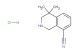4,4-dimethyl-1,2,3,4-tetrahydroisoquinoline-8-carbonitrile hydrochloride