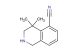 4,4-dimethyl-1,2,3,4-tetrahydroisoquinoline-5-carbonitrile