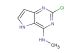 2-chloro-N-methyl-5H-pyrrolo[3,2-d]pyrimidin-4-amine